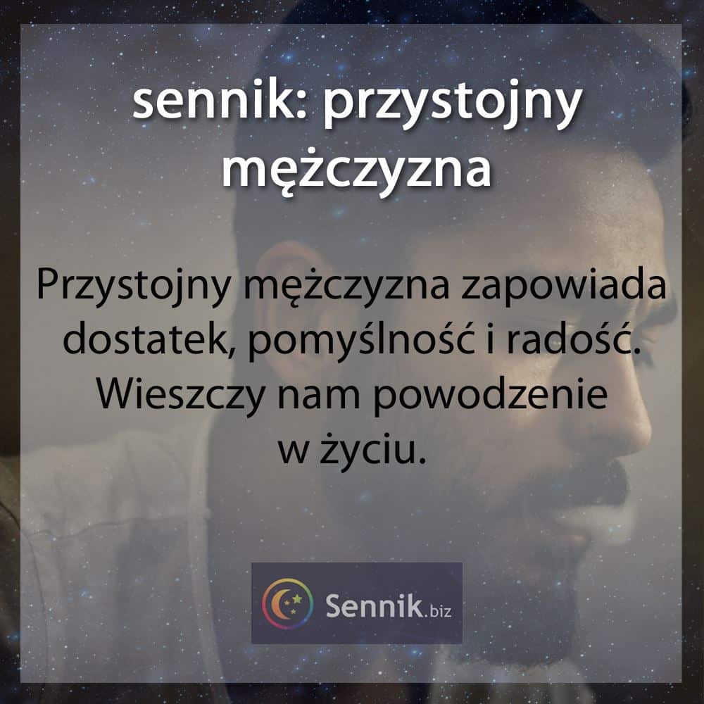 Mężczyzna 5 sennik - przystojny mężczyzna