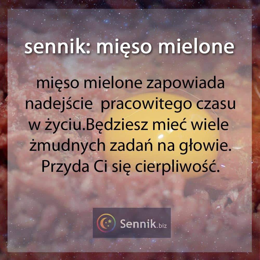 sennik - mięso mielone