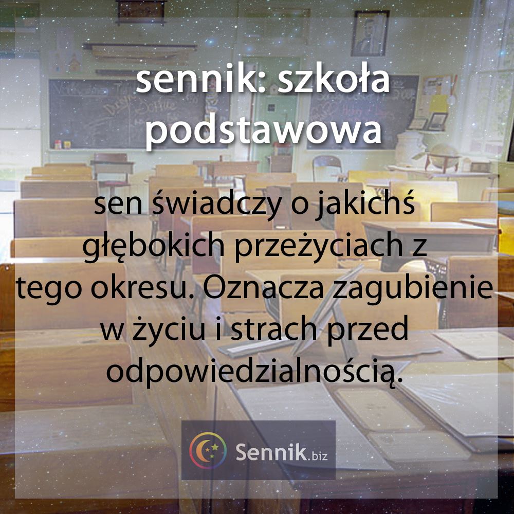 sennik szkoła - szkoła podstawowa 