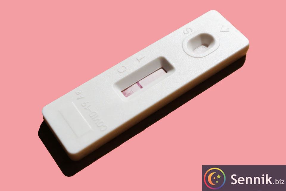 sennik test ciążowy