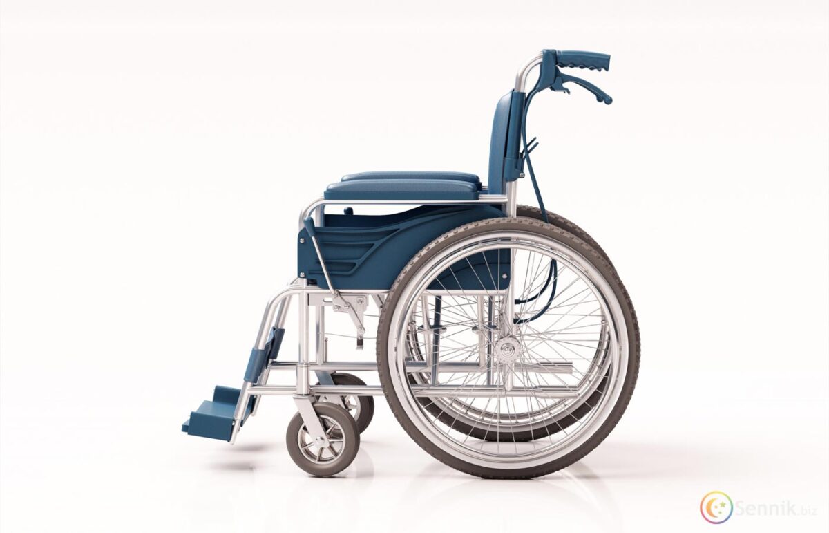 sennik wózek inwalidzki