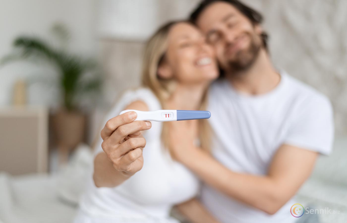 sennik test ciążowy