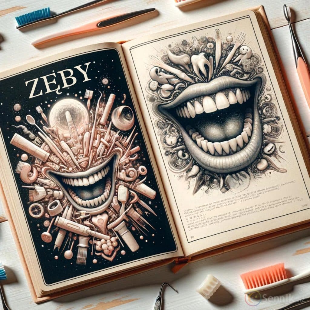 Ząb, zęby 12 zęby w senniku