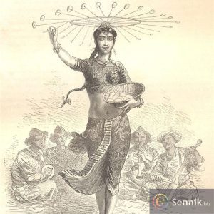 Sennik Bajadera (hinduska tancerka)